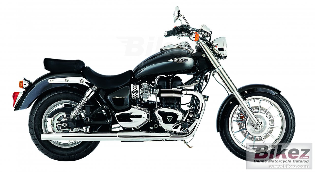 Big Triumph america picture and wallpaper from Bikez.com